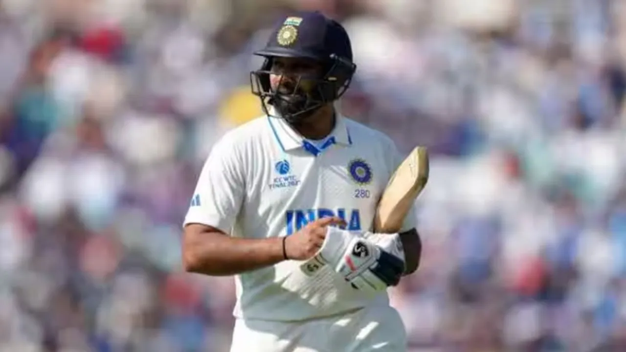 rohit sharma out on 6 runs