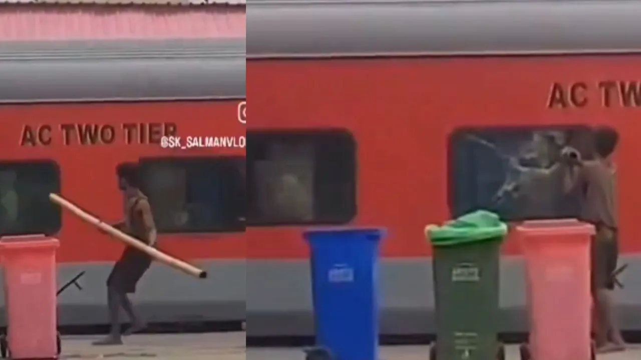 train accident video