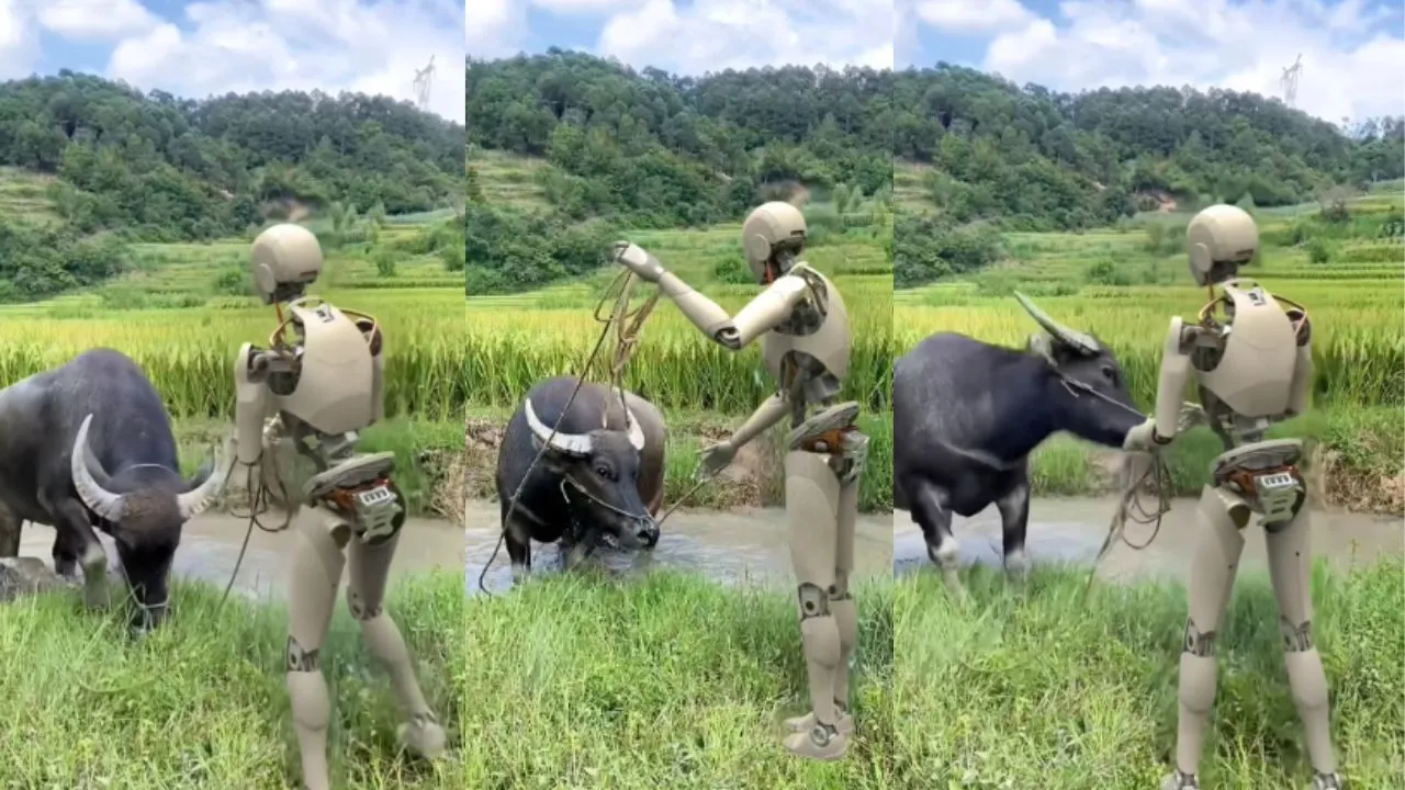 viral robot video 