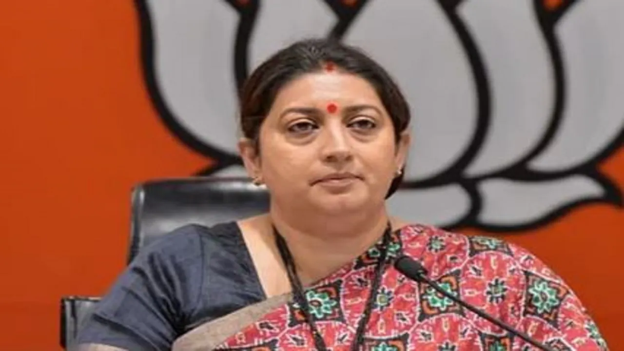 smriti irani for JK 