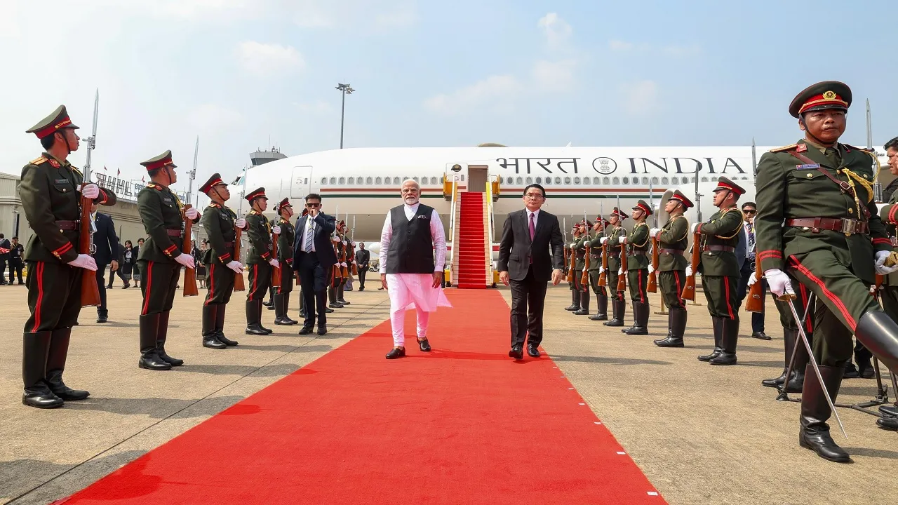 PM Modi Laos Visit