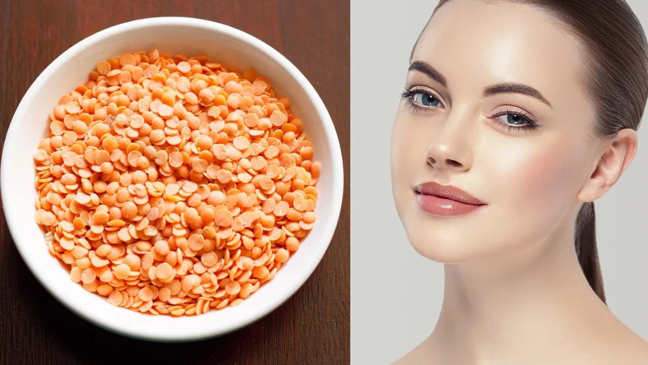 Masoor dal Skin benefits