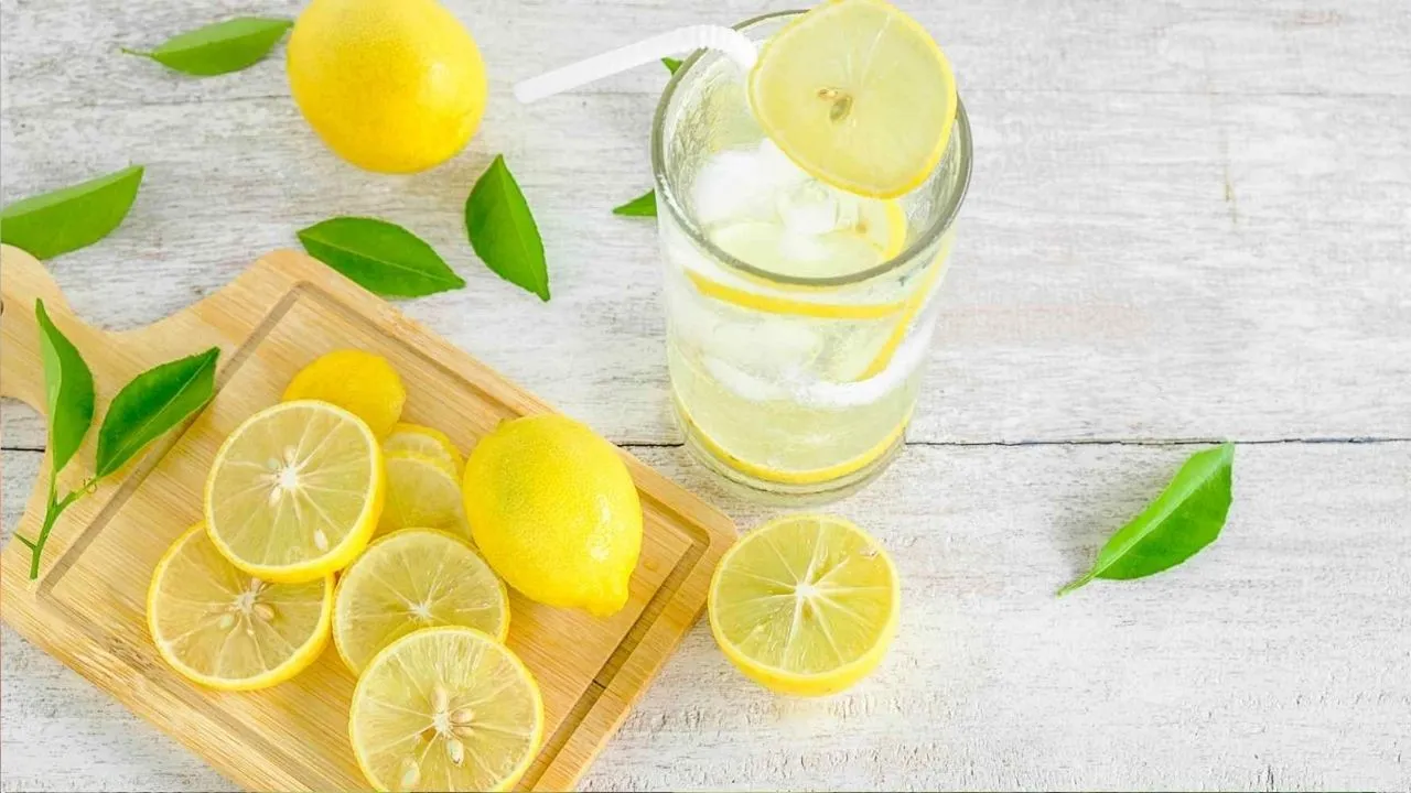 lemon water