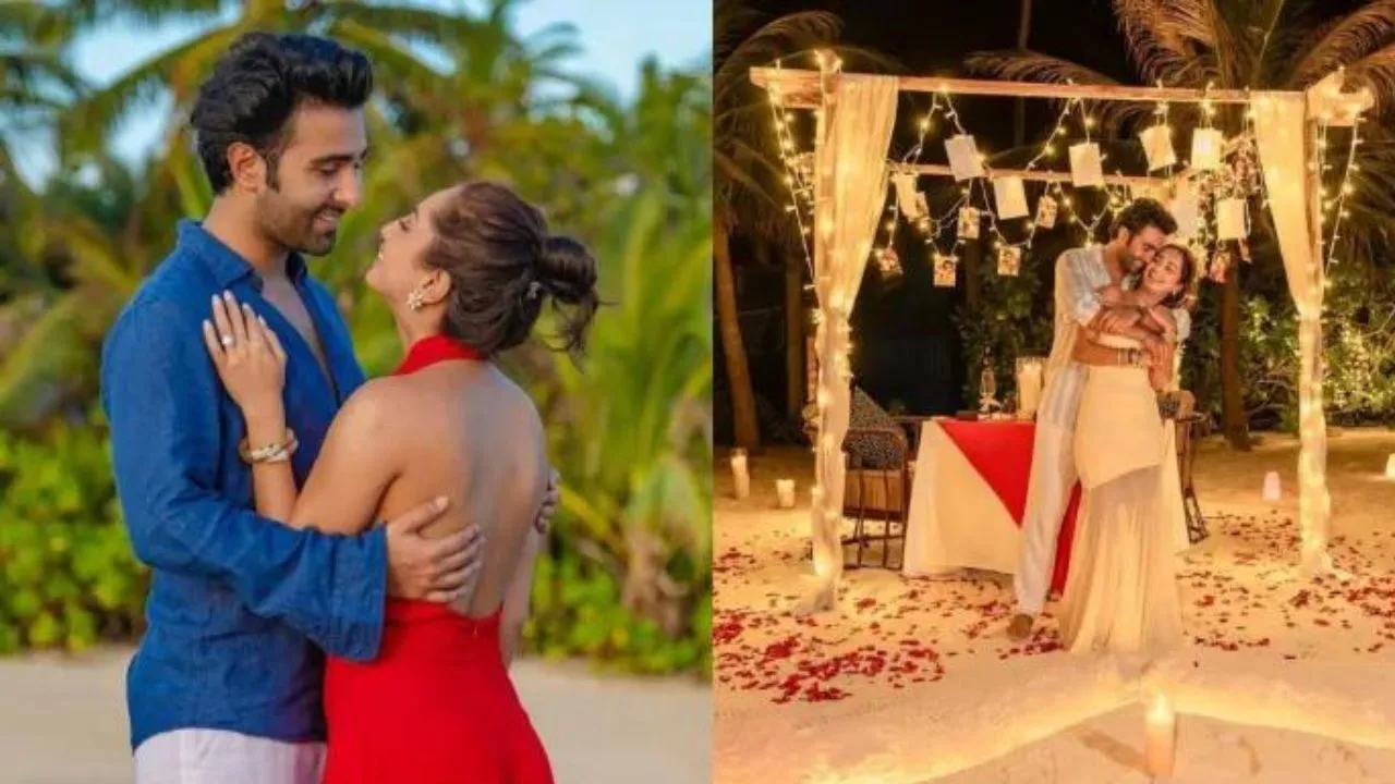 Aadar Jain got engaged to Alekha Advani