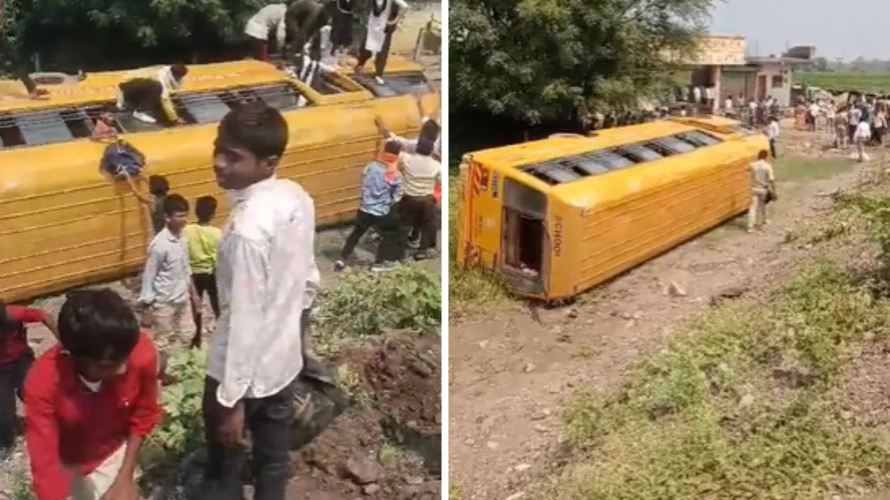 bus accident in maharashtra