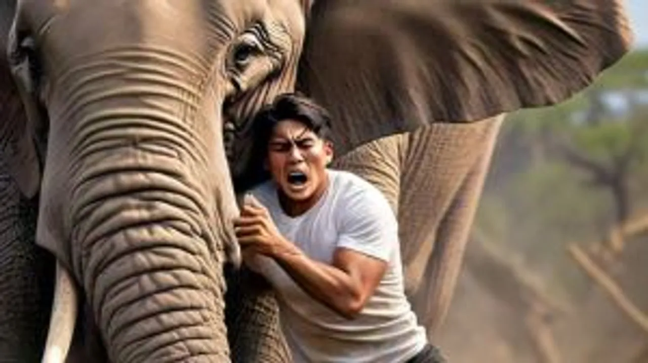 Bahraich to elephant kills boy