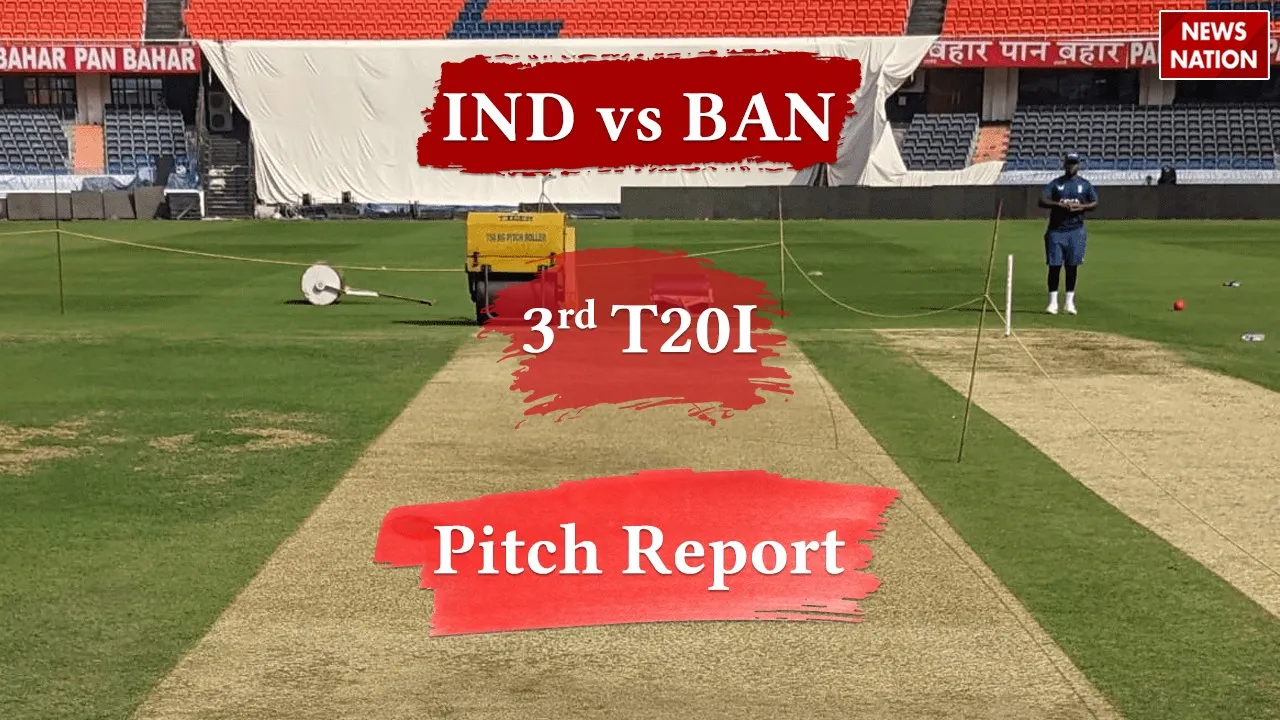 IND vs BAN 3rd T20I Pitch Report