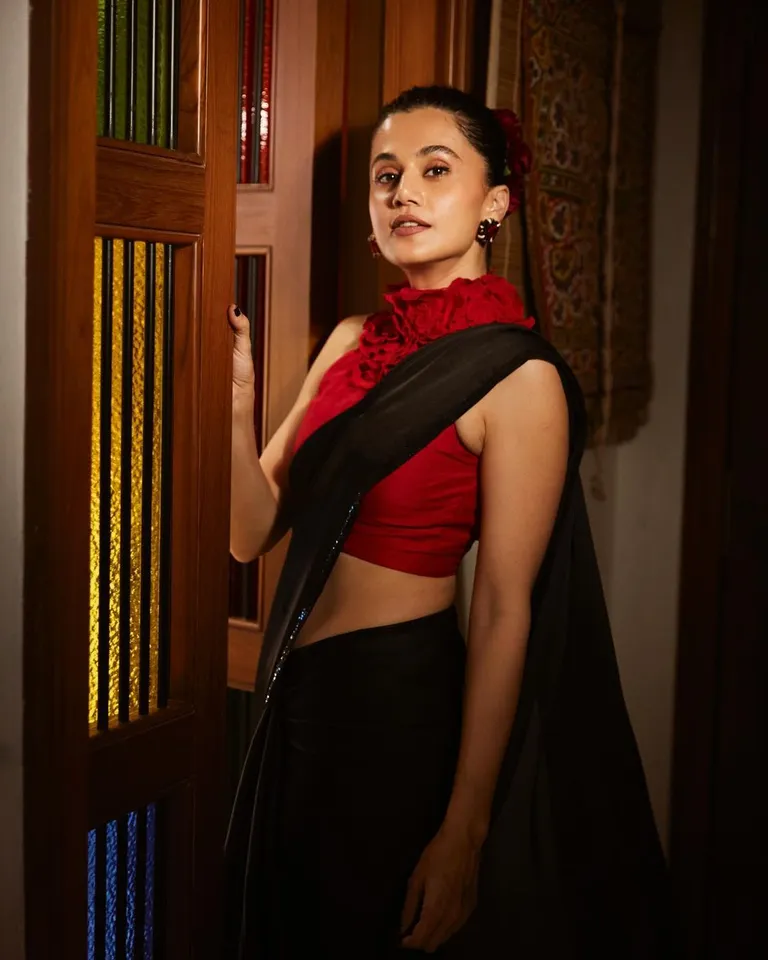  Taapsee Pannu Saree pics 7