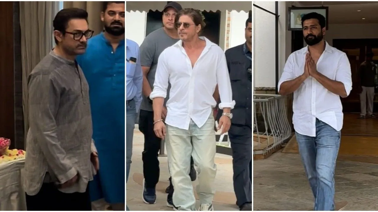 Shahrukh and Aamir Khan tribute to  Pradeep Bandekar