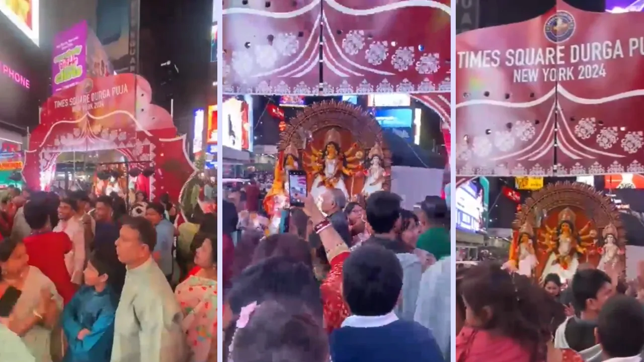 Navratri Times Square