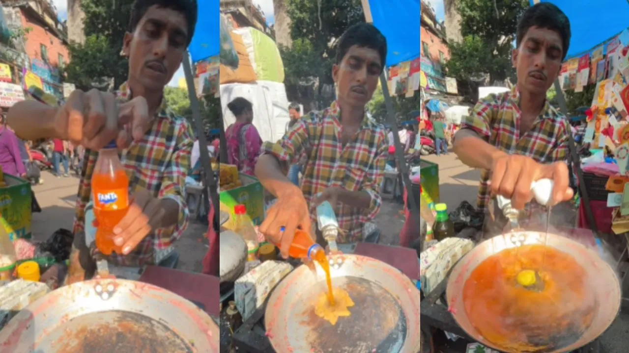 viral omelette video today