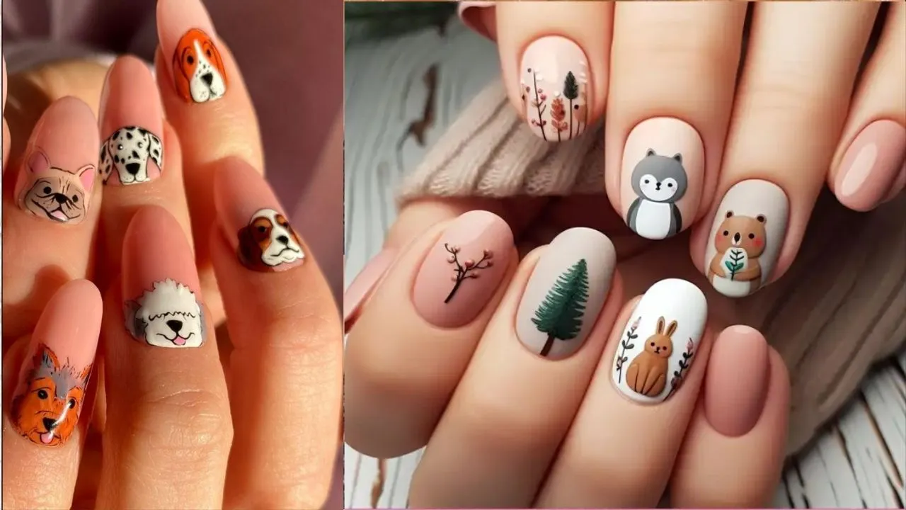 Animal Nail art designs (1)