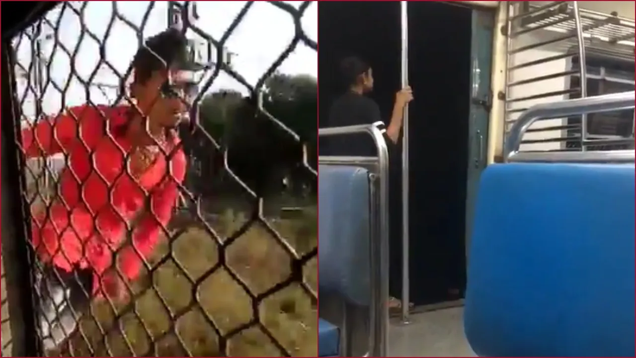 Mumbai Local Train Stunts