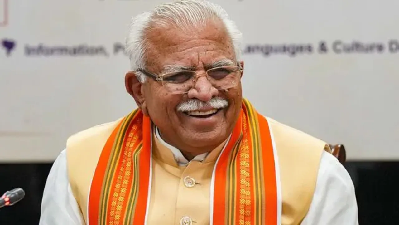 manohar lal khattar nephew ramit khattar returned bjp1