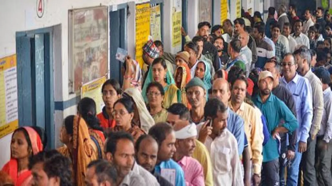 haryana election crowd