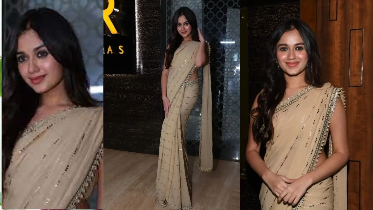 jannat zubair in saree 5