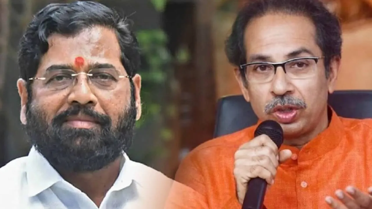 Eknath Shinde and Uddhav Thackrey 