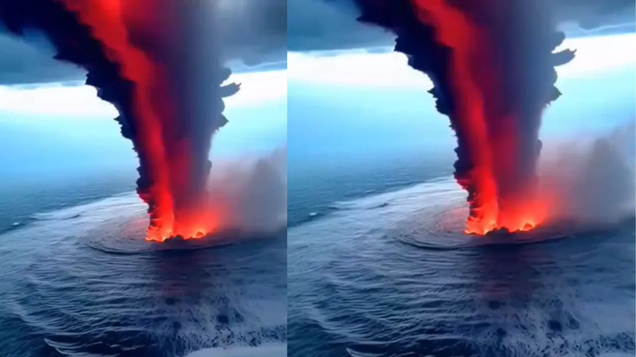 underwater volcano
