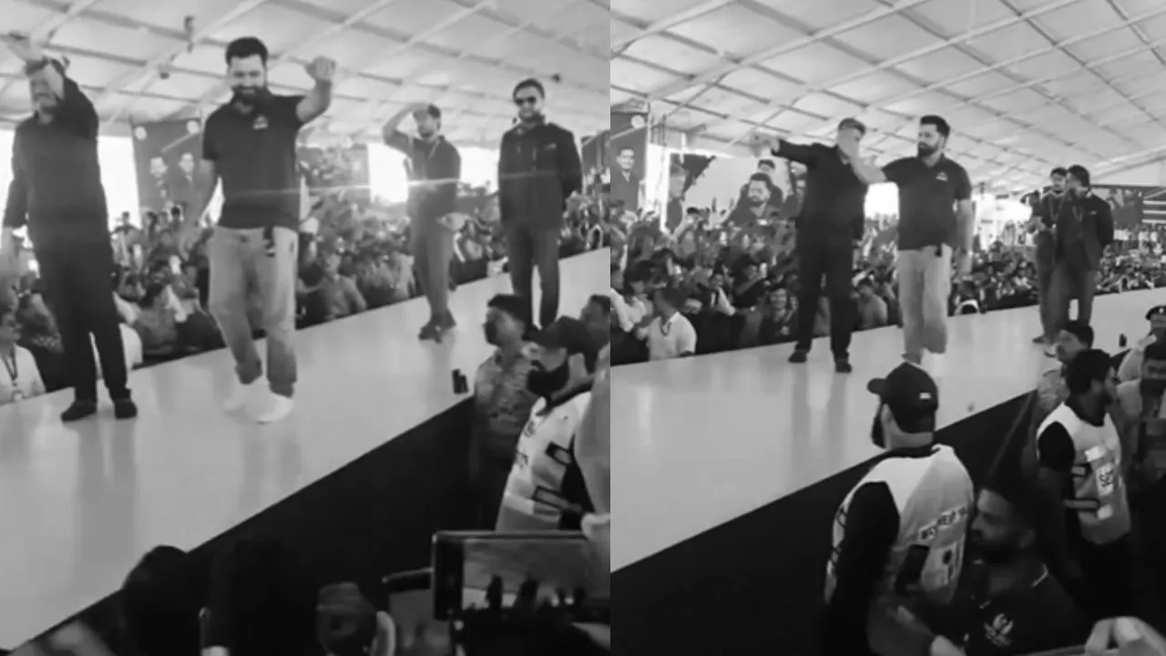 fans went crazy for Rohit Sharma watch viral video 