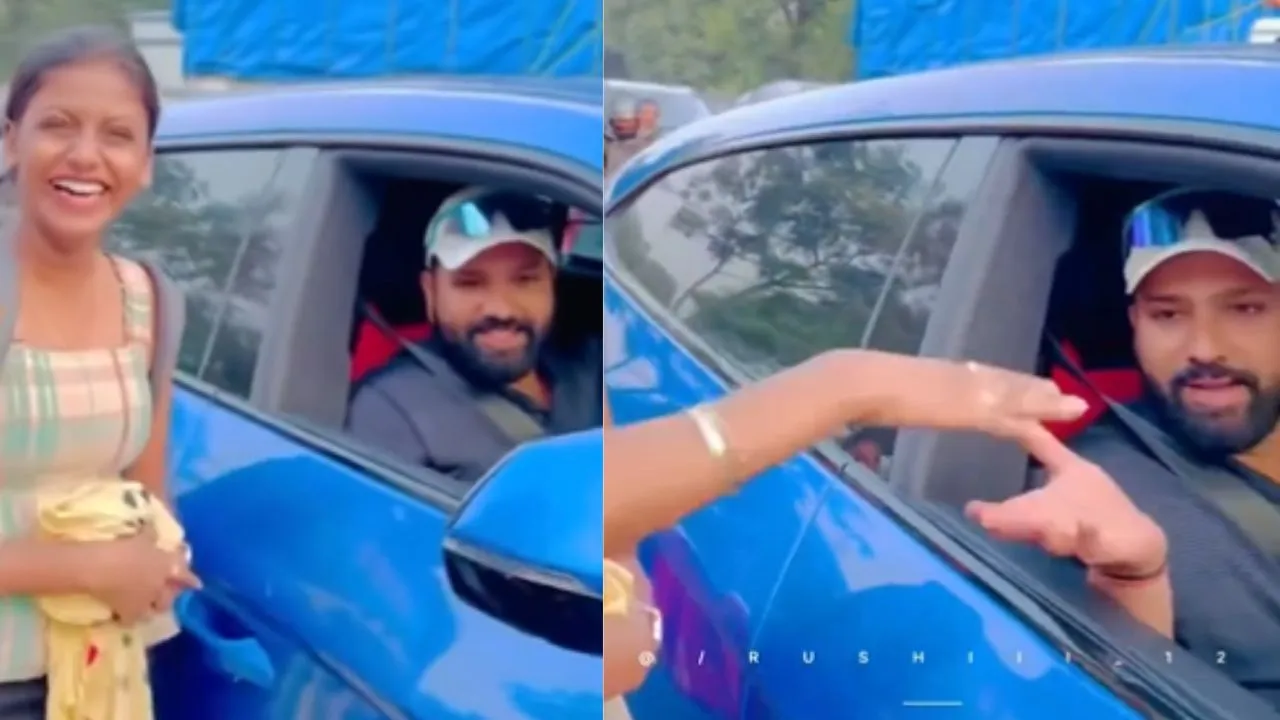 Rohit Sharma viral video
