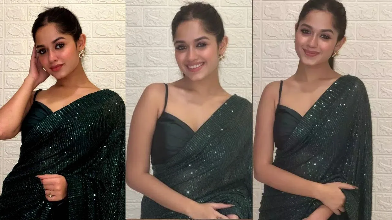 jannat zubair in saree 6