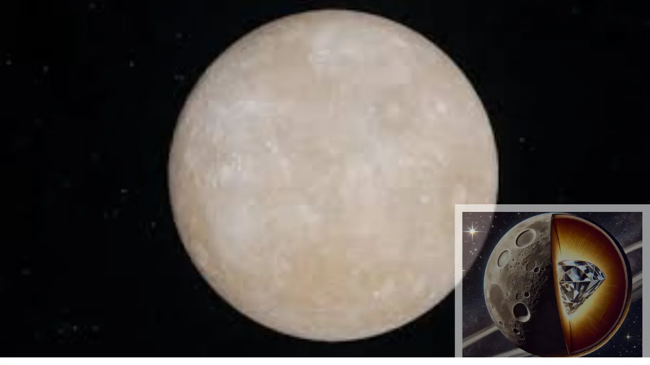 Mercury hides diamonds