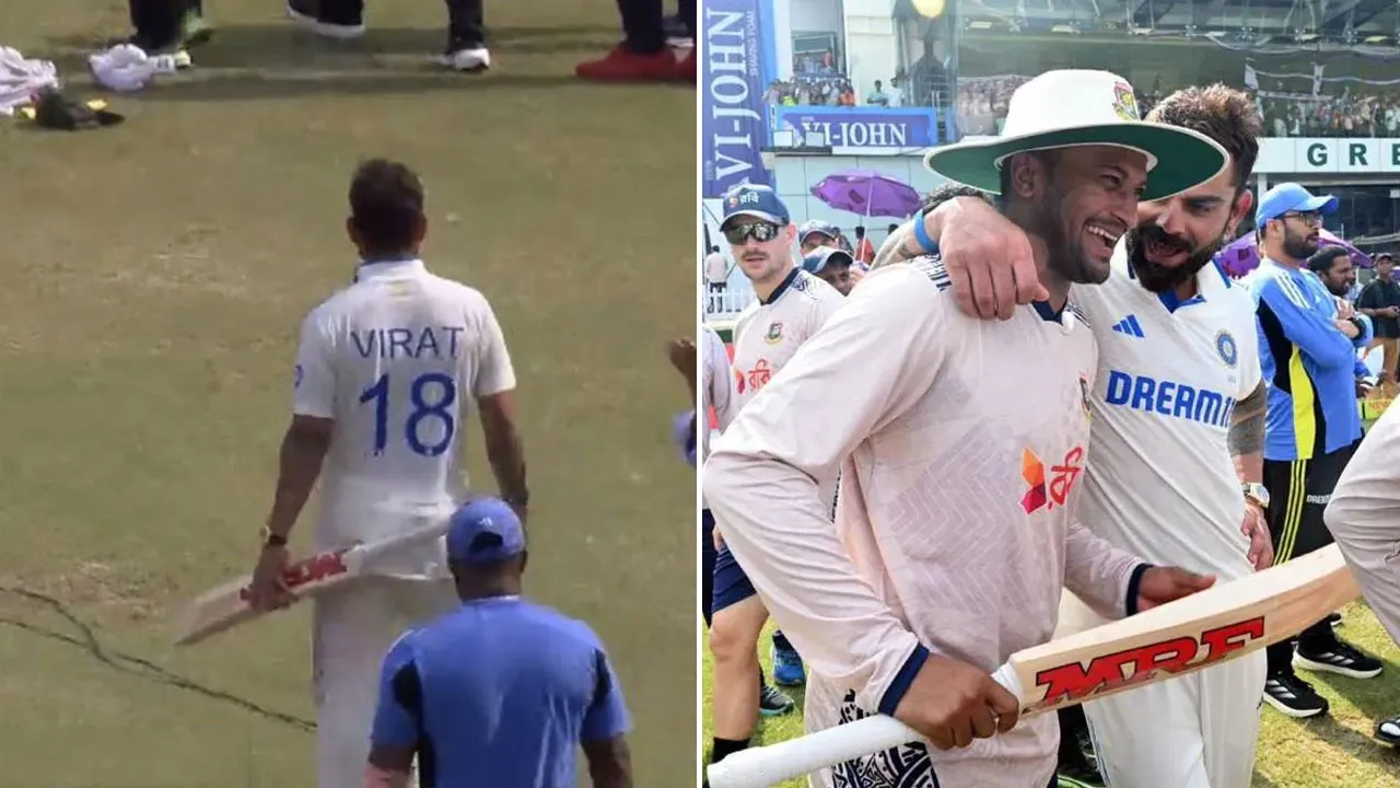 Virat Kohli Gigt bat Shakib Al Hasan