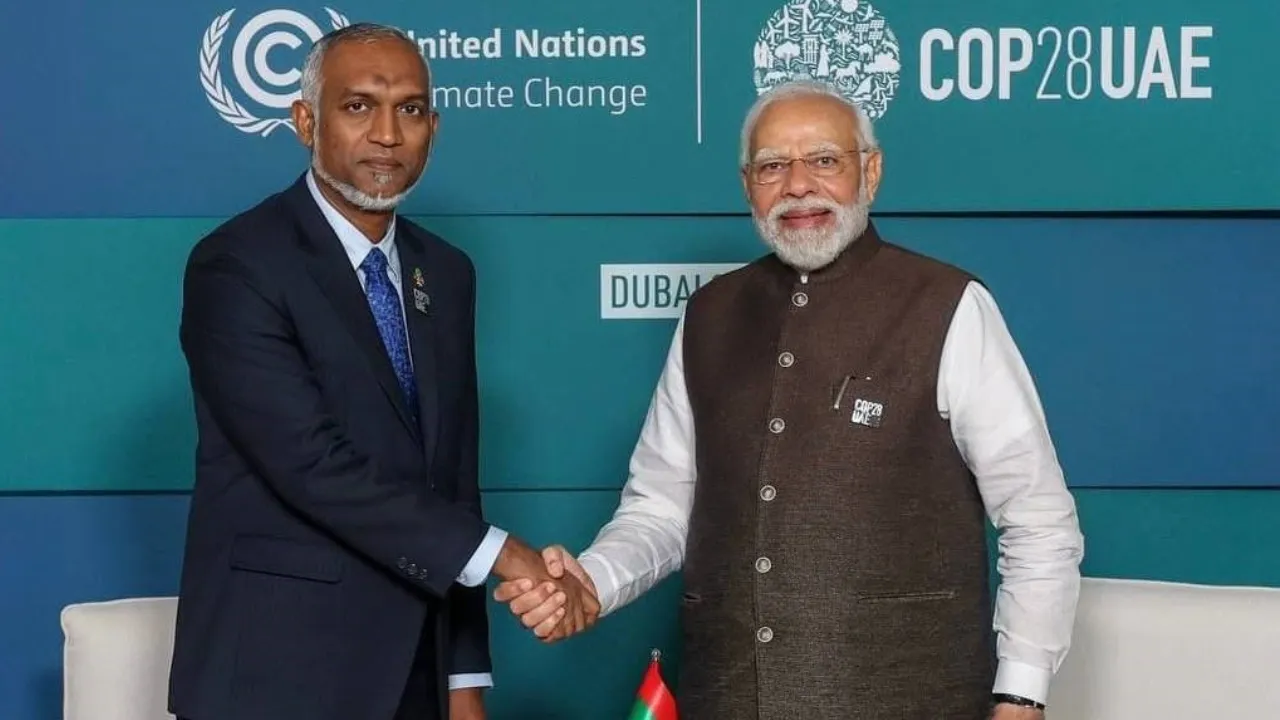 PM Modi and Mohamed Muizzu