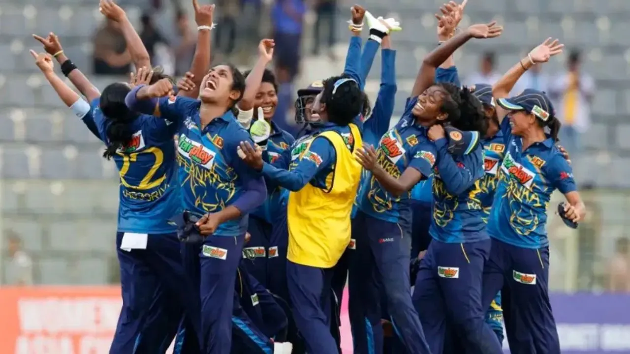 Sri Lanka beat India by 8 wickets in Women Asia cup 2024 final 