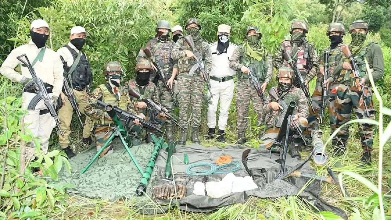Manipur weapons seized