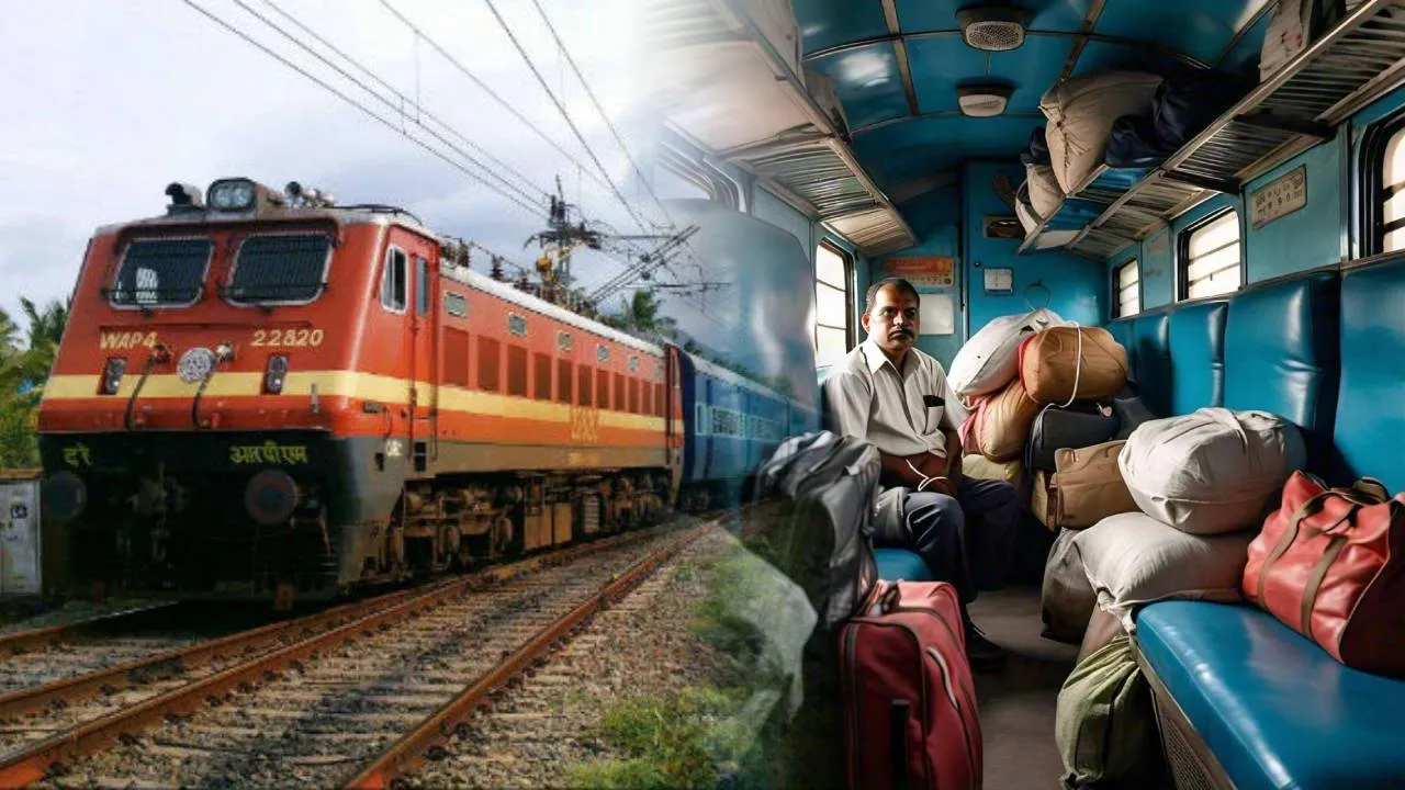 train luggage