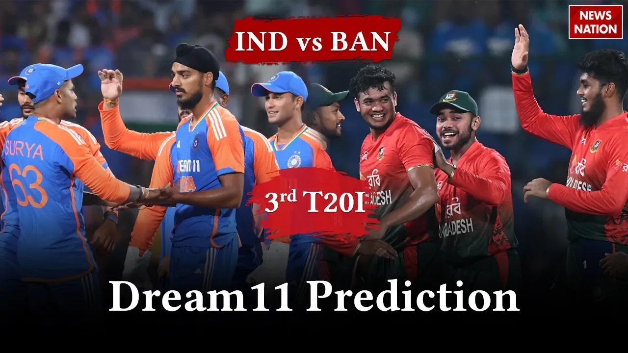 IND vs BAN 3rd T20I Dream 11 Prediction