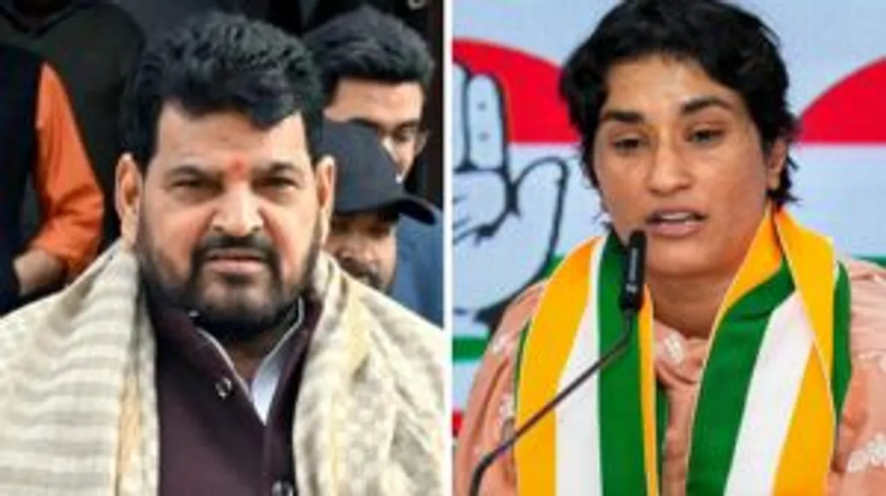Brijbhushan On Vinesh Forgot Win