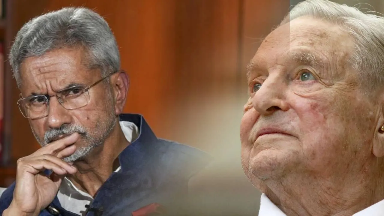 Geoge Soros and Jaishankar
