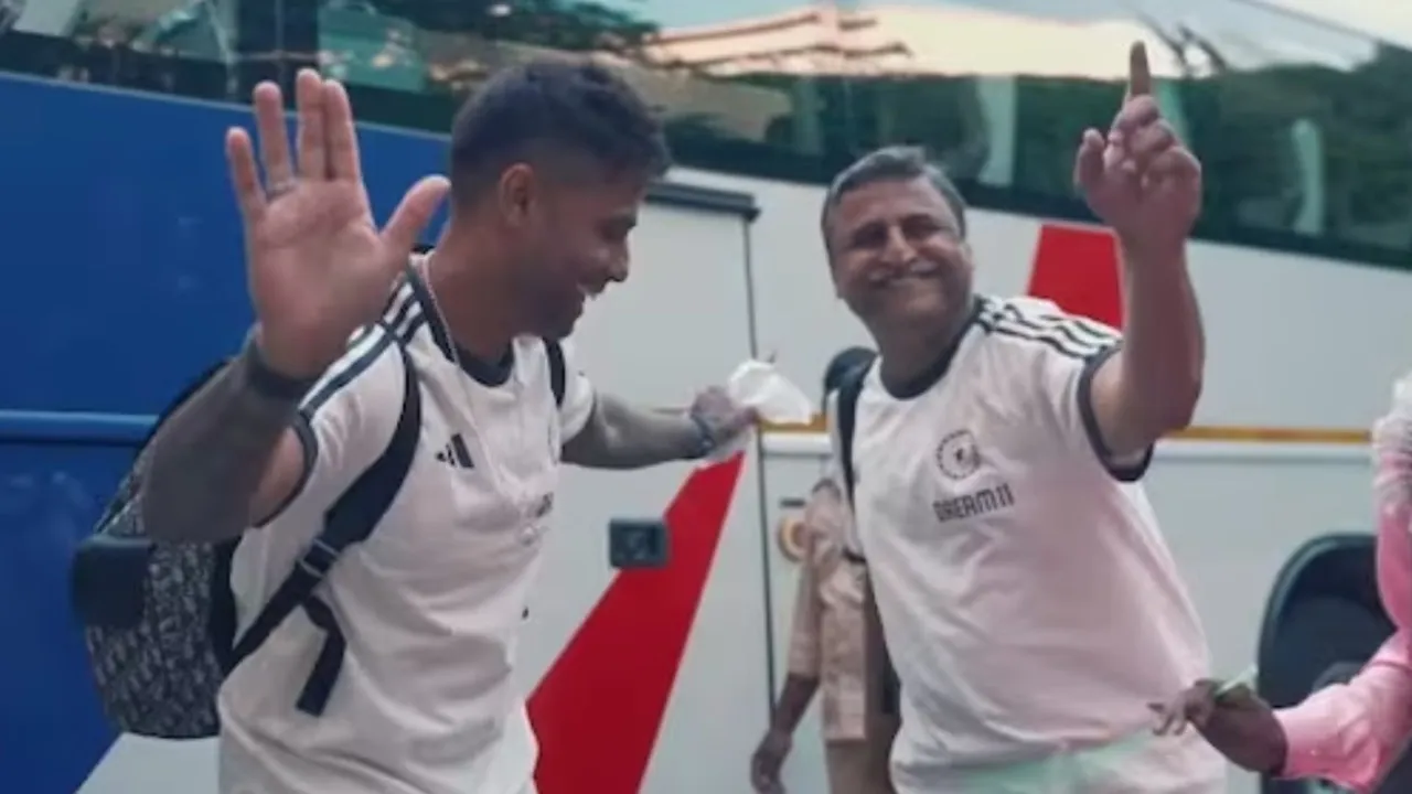 surya kumar yadav dance video