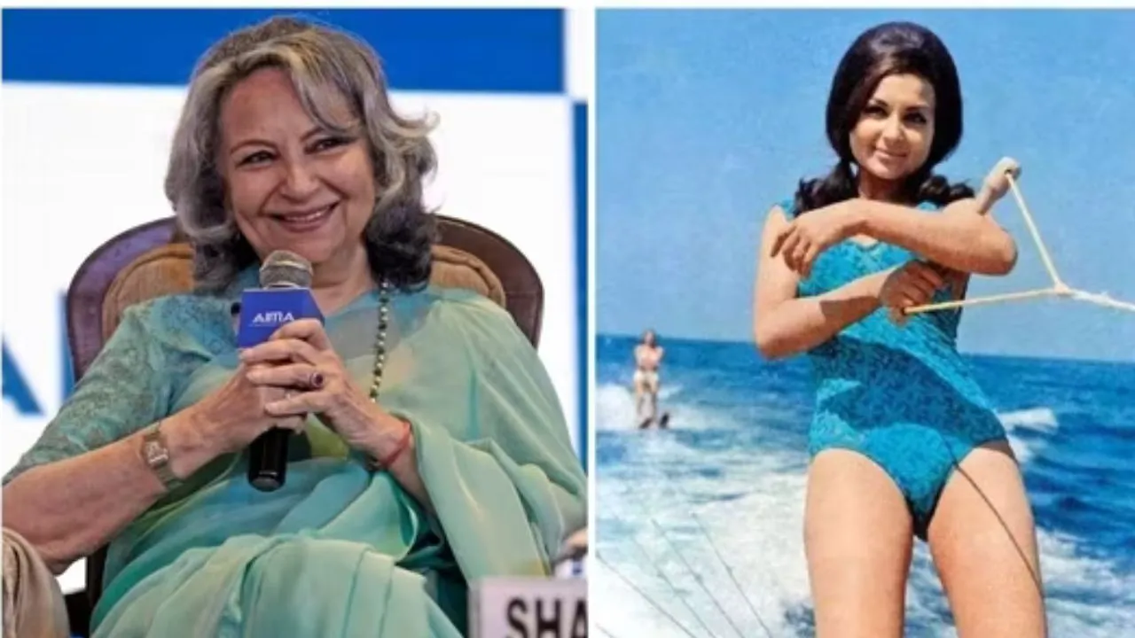 Sharmila Tagore on bikini scene
