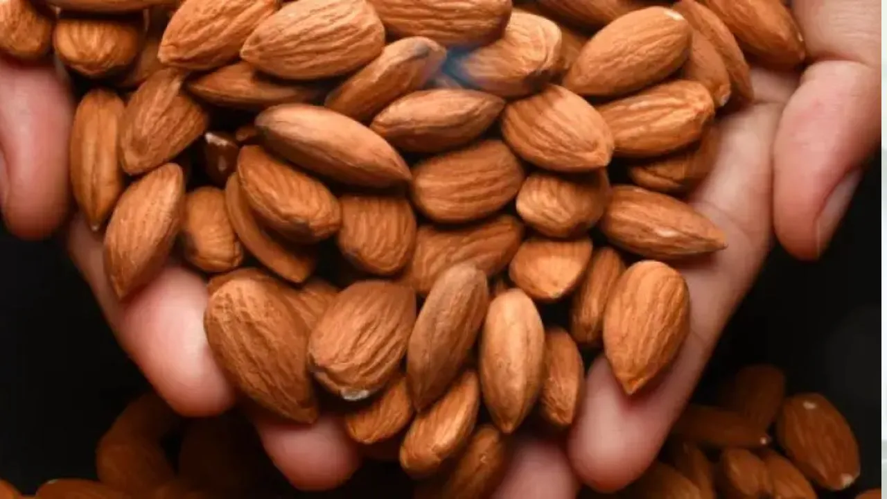 Soaked almond
