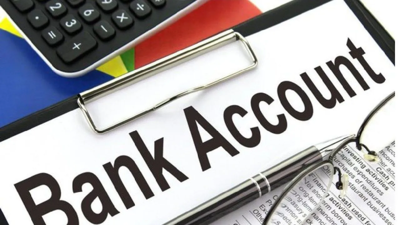 bank account