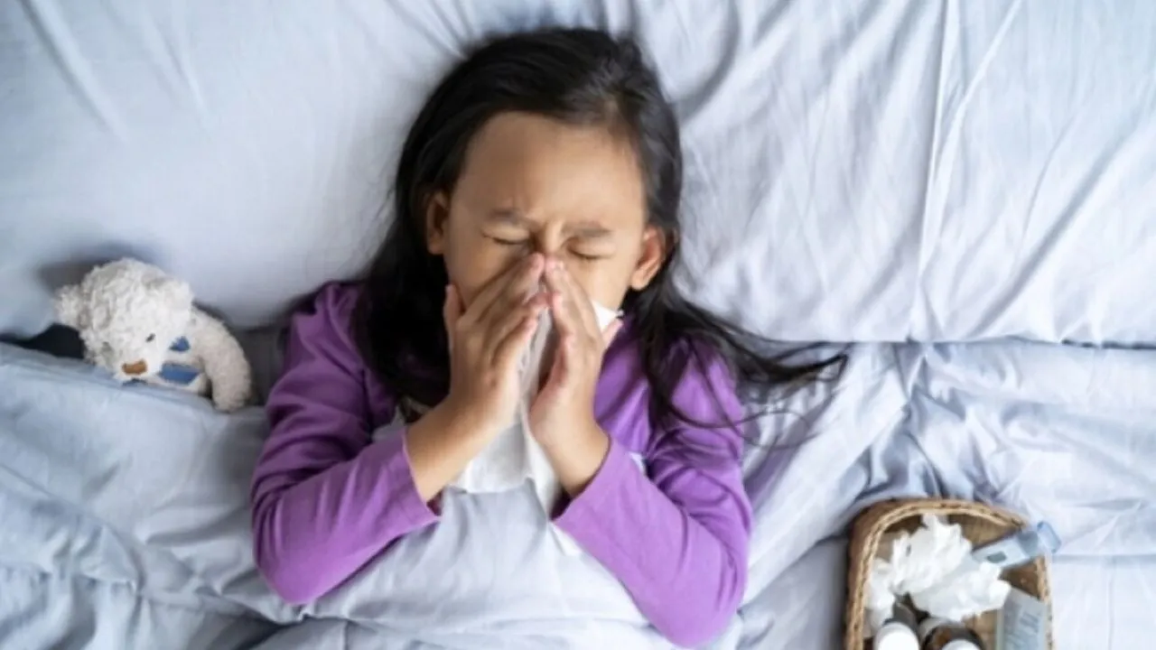 cough and cold in child
