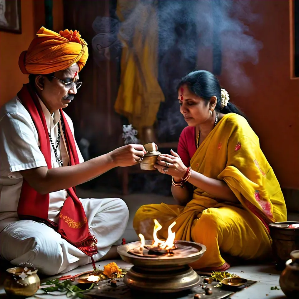 woman trapped in tantrik