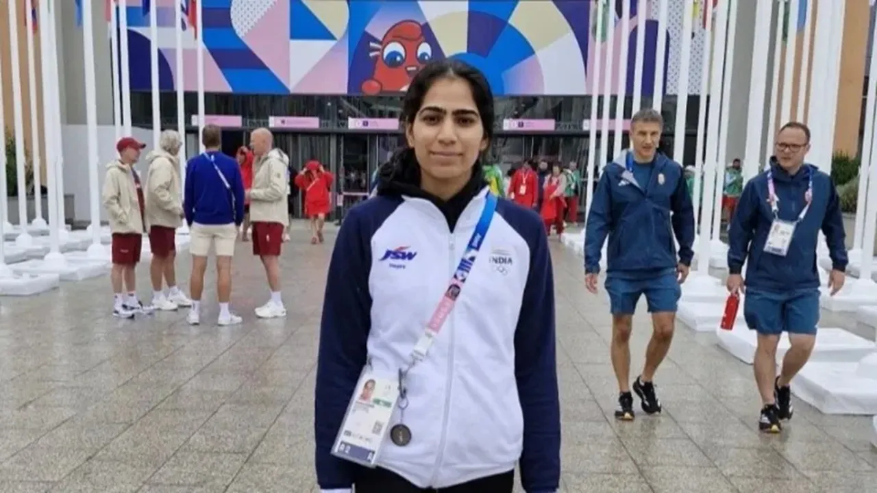 Diksha Dagar Accident Paris Olympics 2024