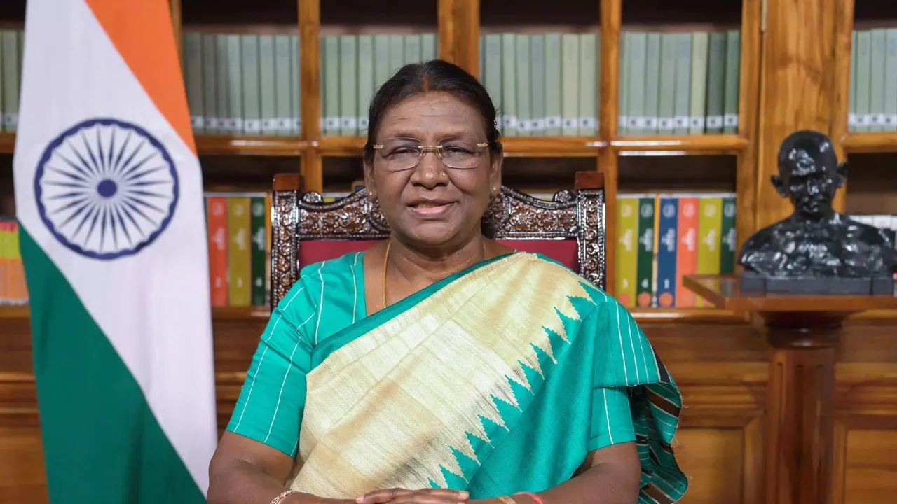 President Draupadi Murmu 