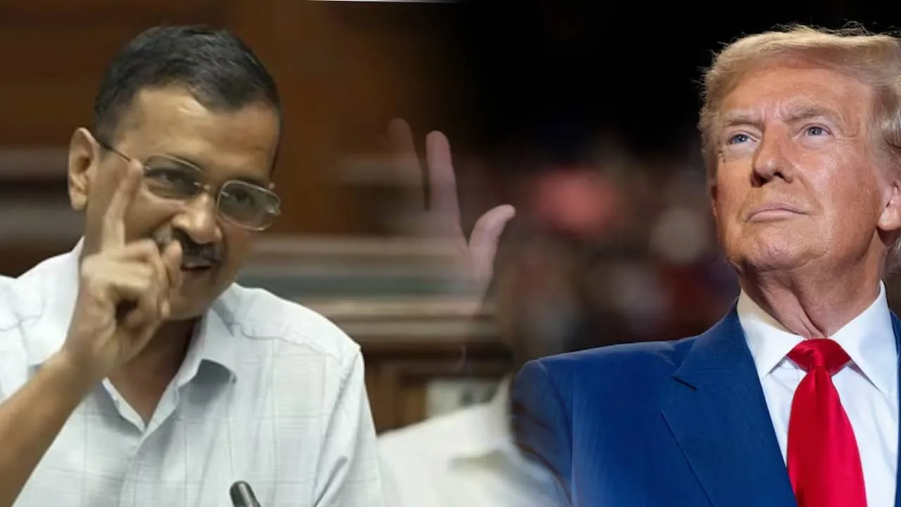 Arvind Kejriwal and Donald Trump
