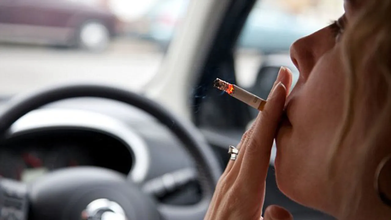 Smoking in Car