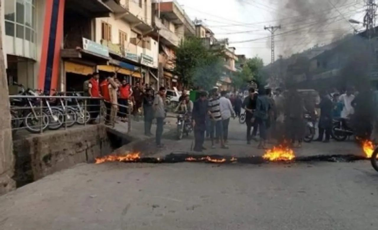 Massive protests all over POK,