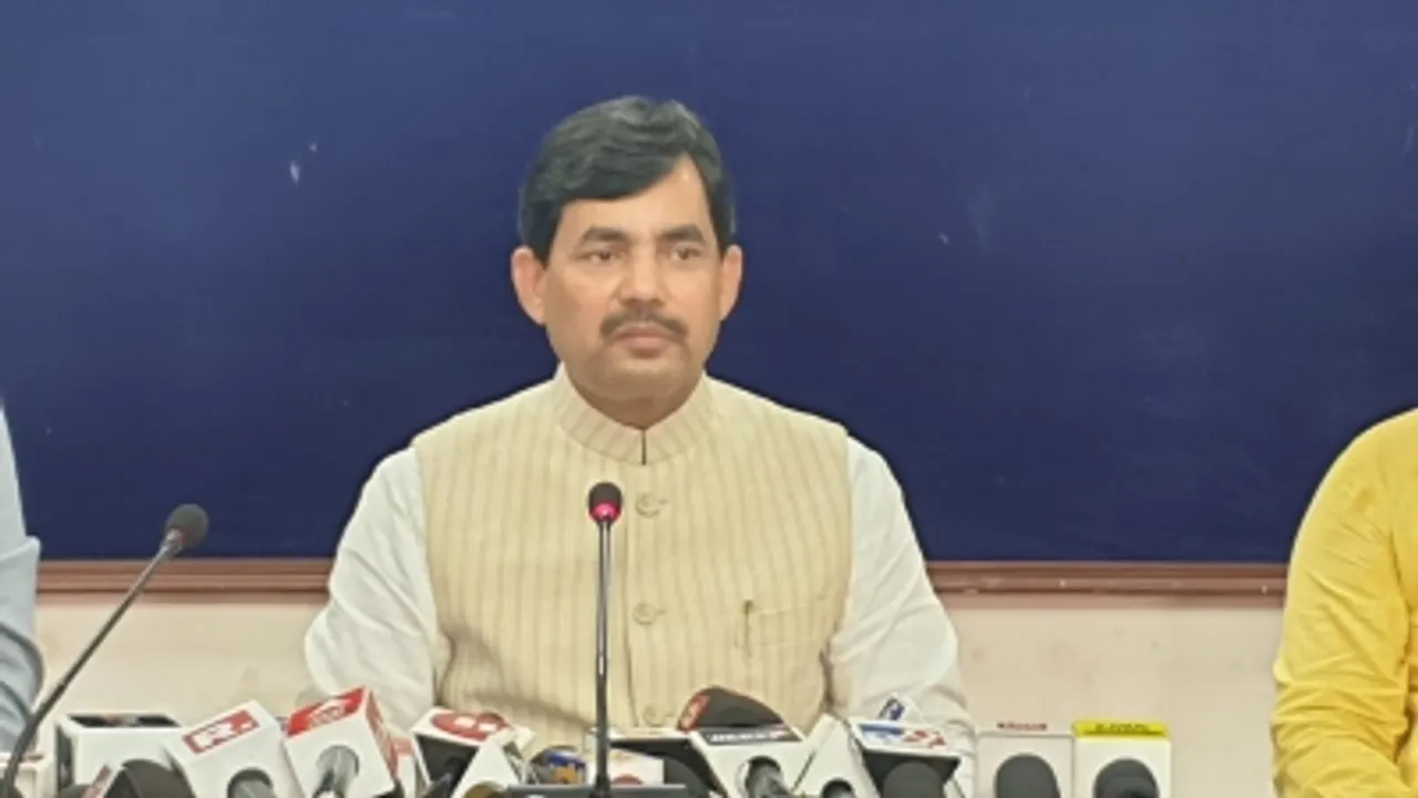Bihar has achieved great success in the growing industry, selected for National MSME Award: Shahnawaz Hussain, skp