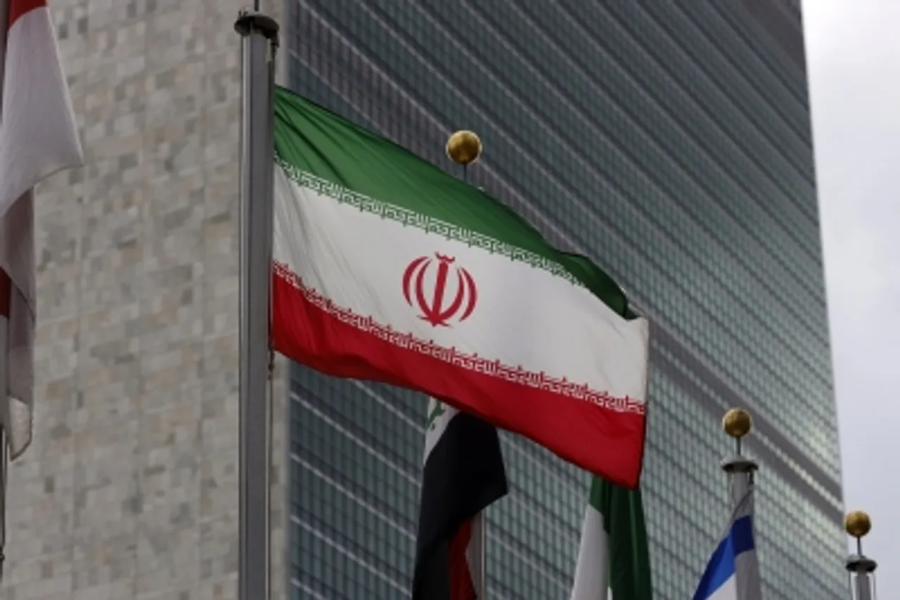 UN-IRAN-FM-U.S. VISA,Iranian flag