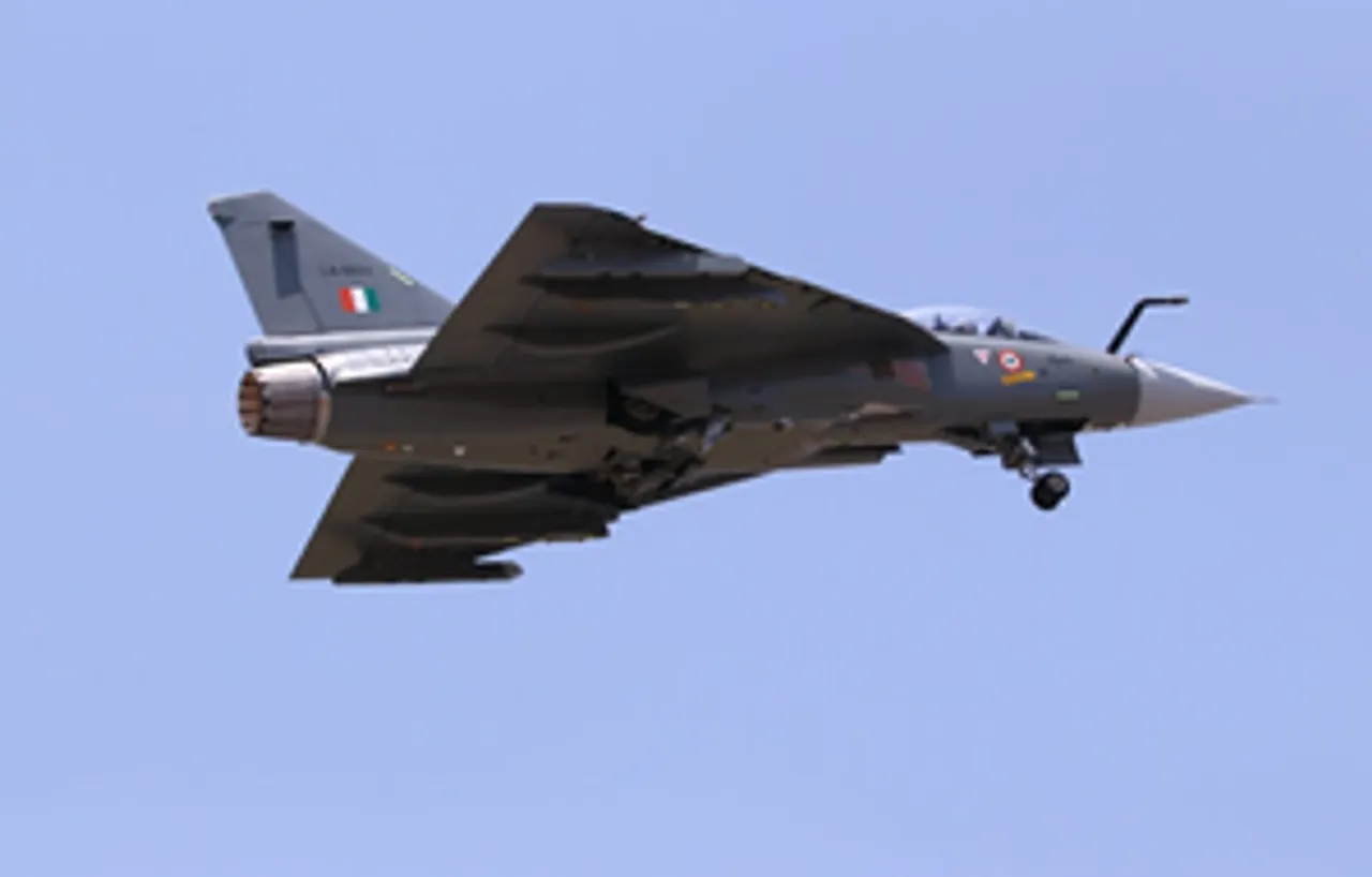 Bengaluru: The first aircraft, LA5033, of the Tejas Mk1A Aircraft series, took to the skies from the HAL facility