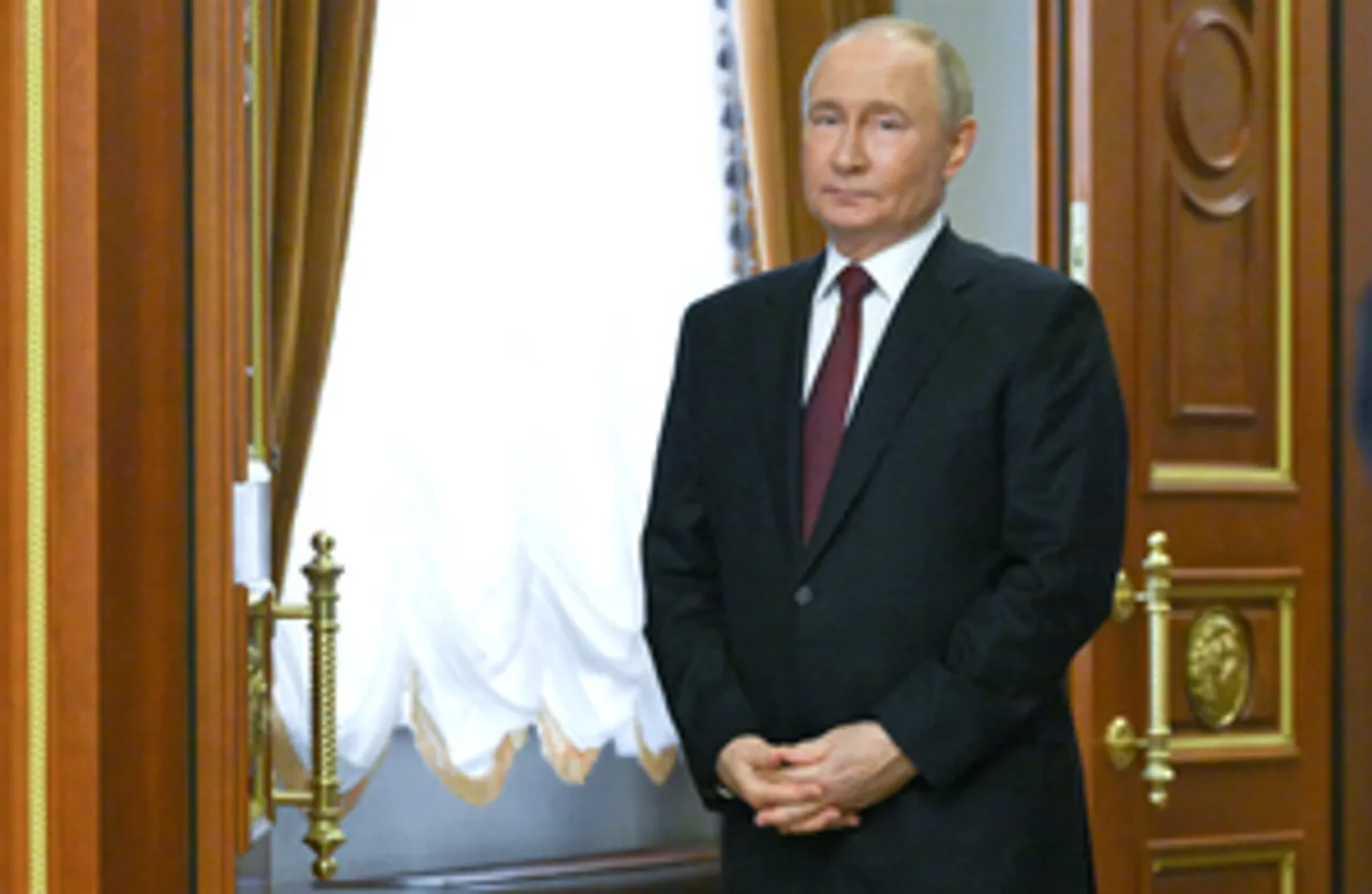 Kazan: Russian President during the meeting with Indian Prime Minister