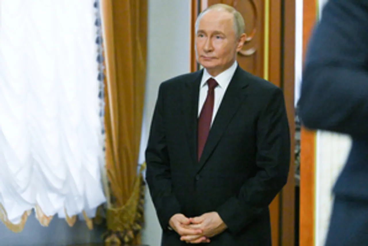 Kazan: Russian President during the meeting with Indian Prime Minister